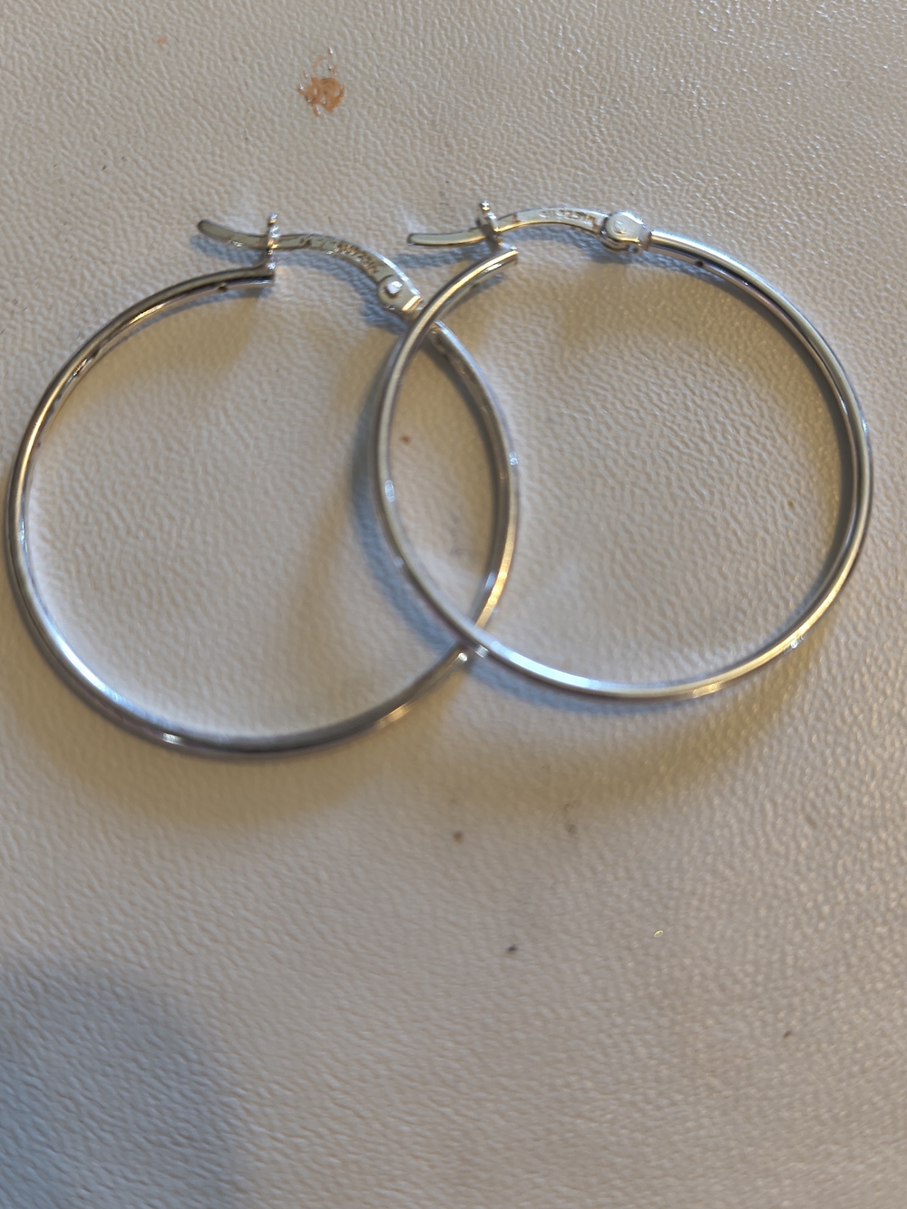Polished Silver Hoop Earrings — Everyday Classic Hoops